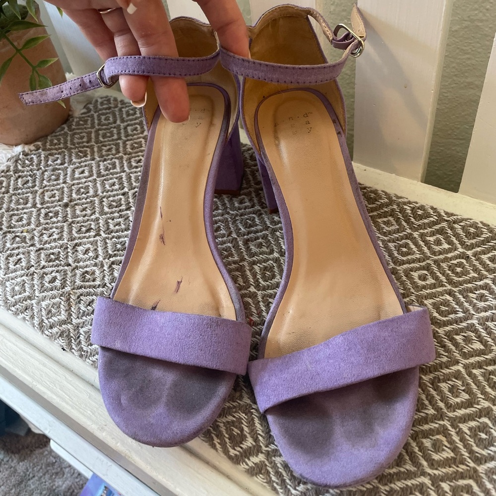 Purple heels